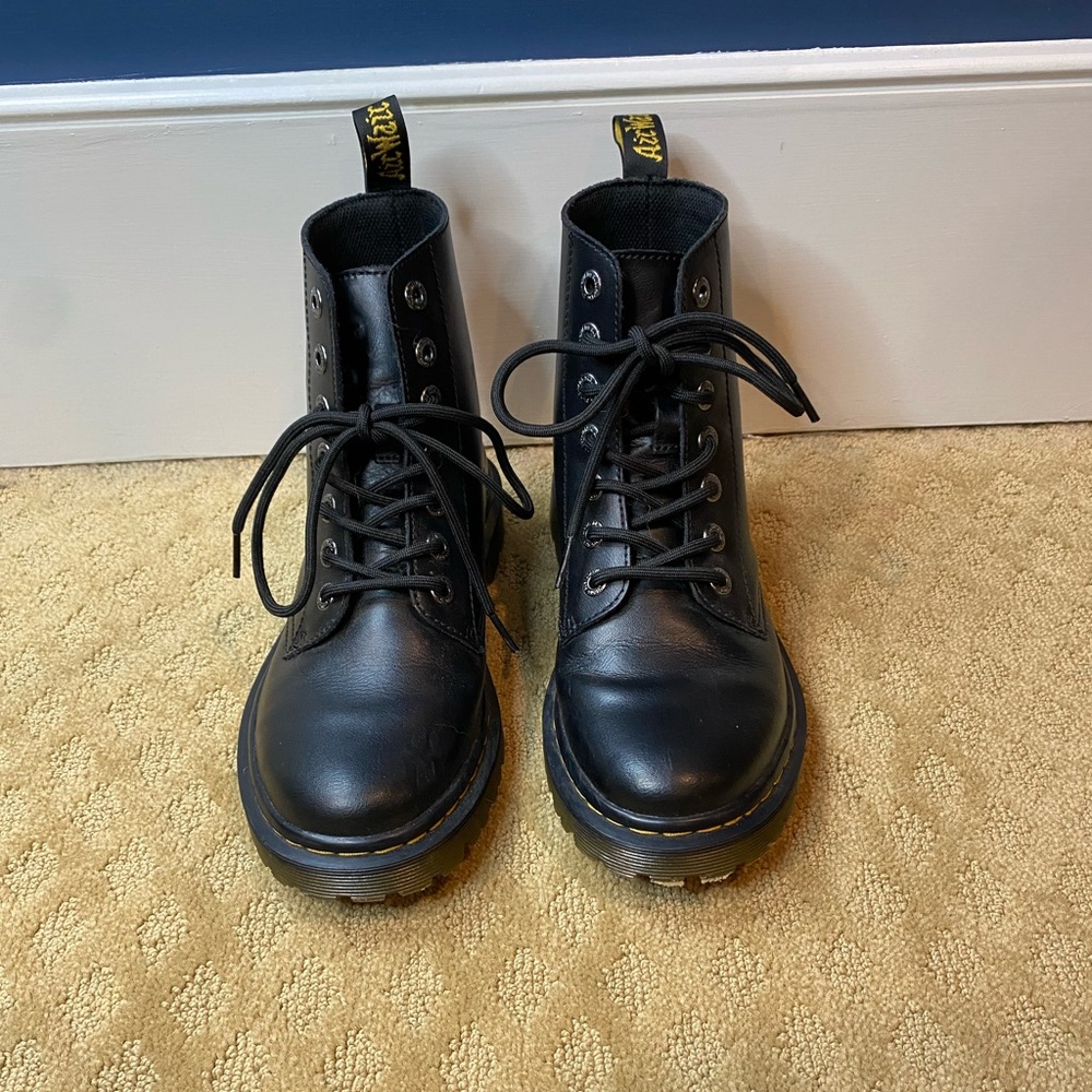 Dr. Martens Bex Smooth Leather Platform Boot